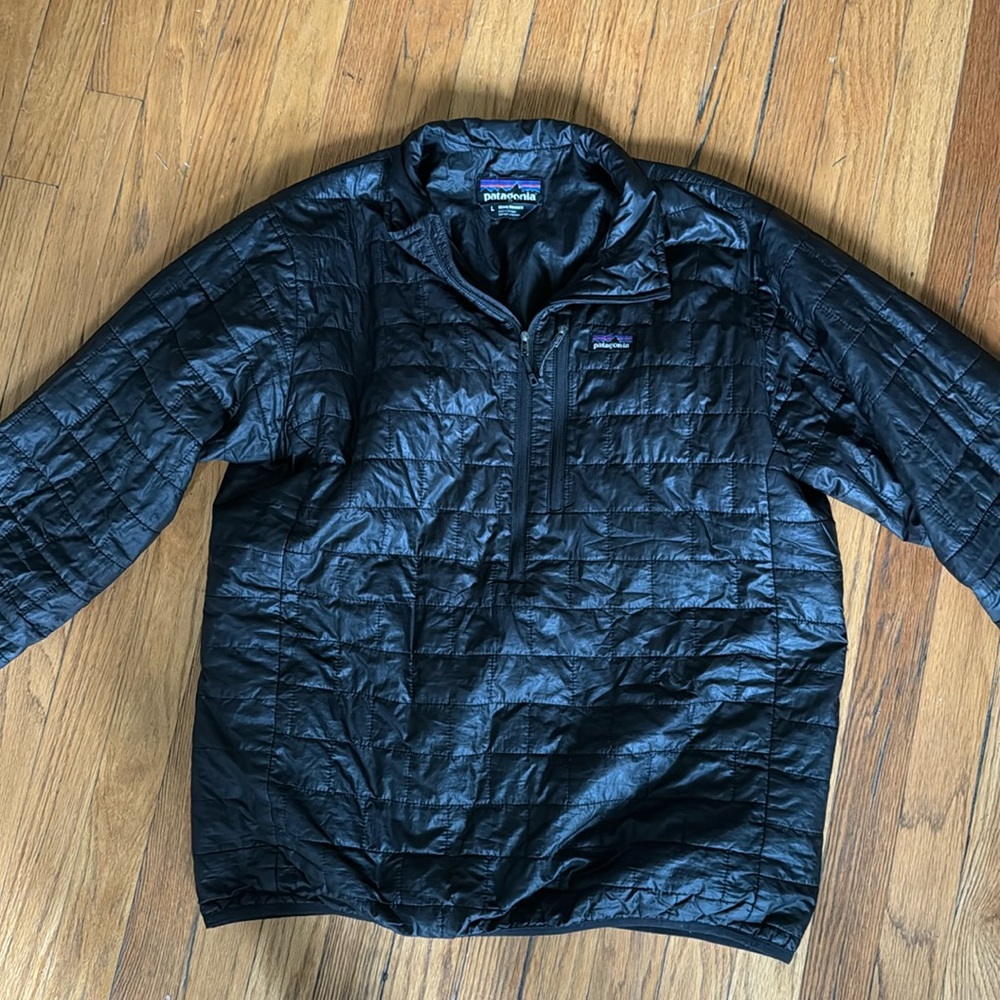 Patagonia nano puff half zip jacket